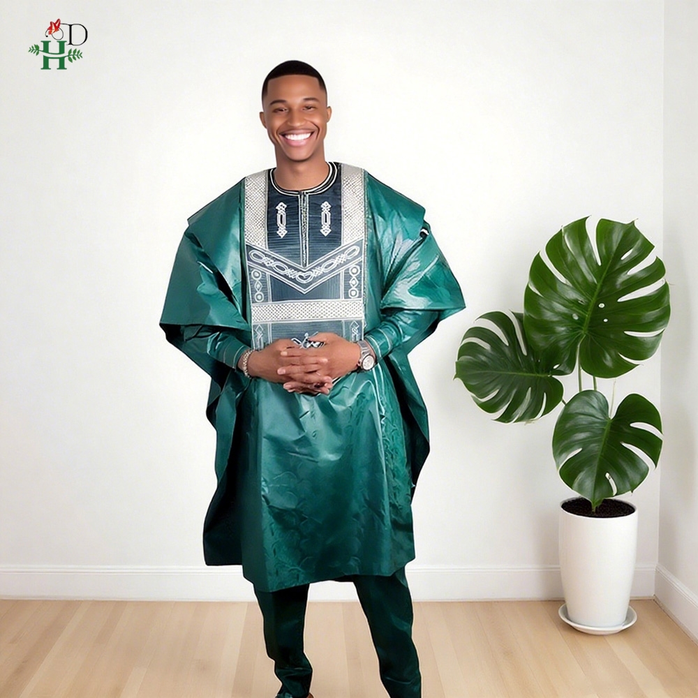 Men'S Formal Wear Attire - Per gli uomini Ricamo tradizionale africano