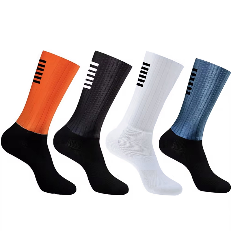 Sock Garter Men - Calzini Aerodinamici in Silicone Antiscivolo per