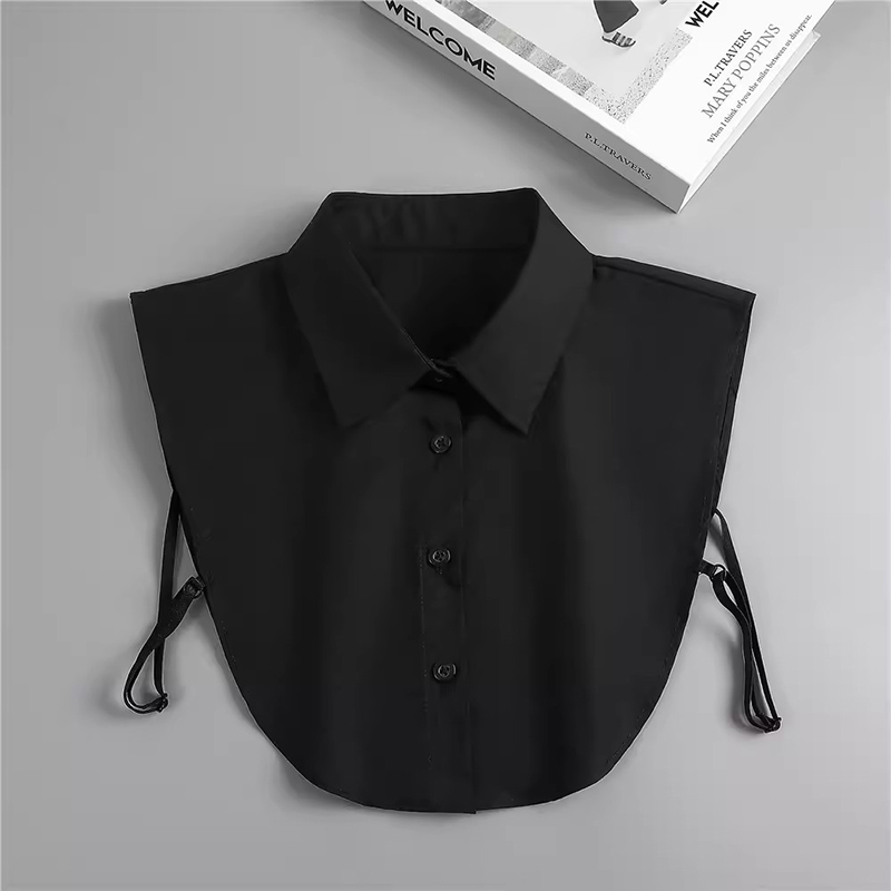 Men Formal Wear With Tie - Comodo colletto finto stile mezza camicia,