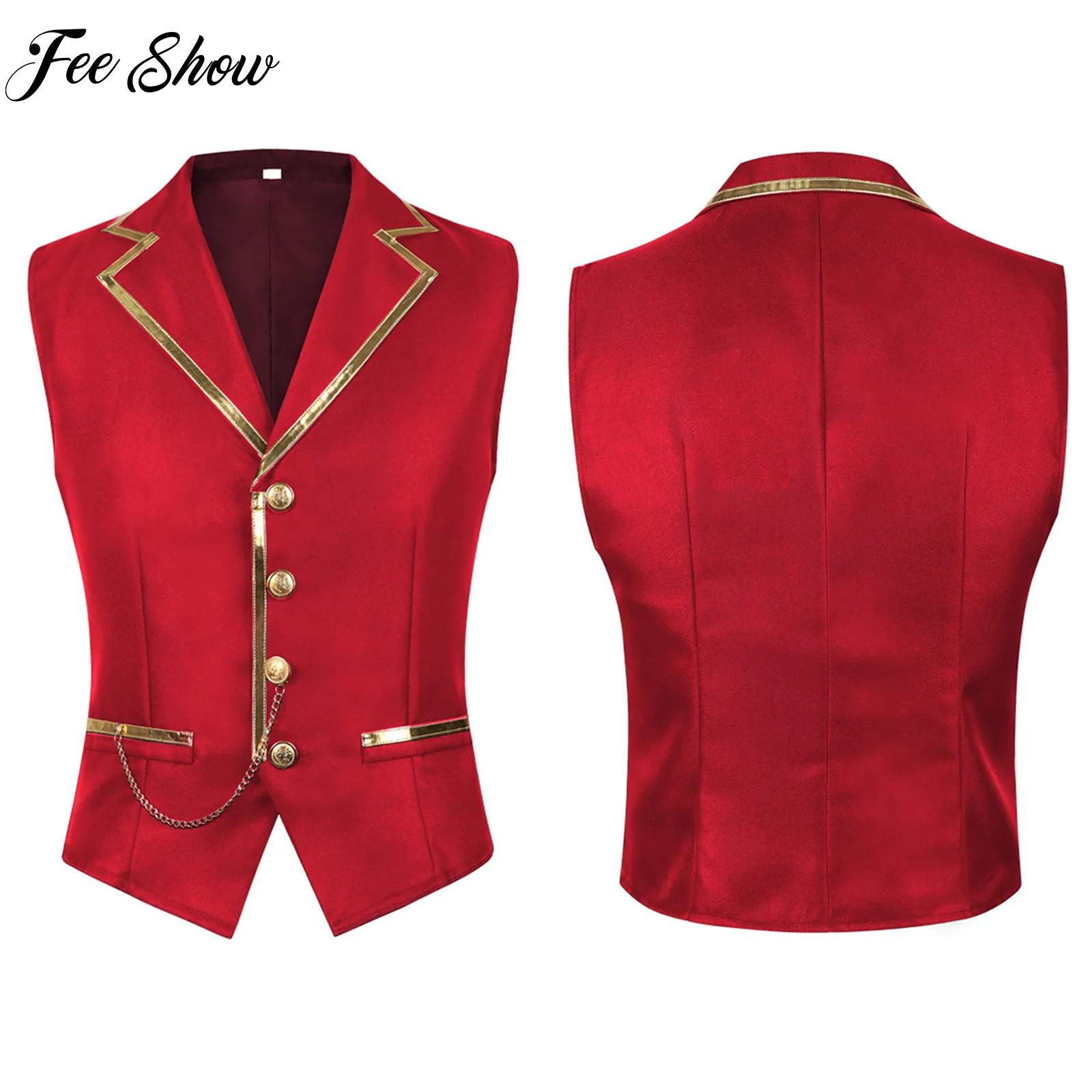 Formal Wear For Men Xxl - Gilet Steampunk da uomo per Halloween,