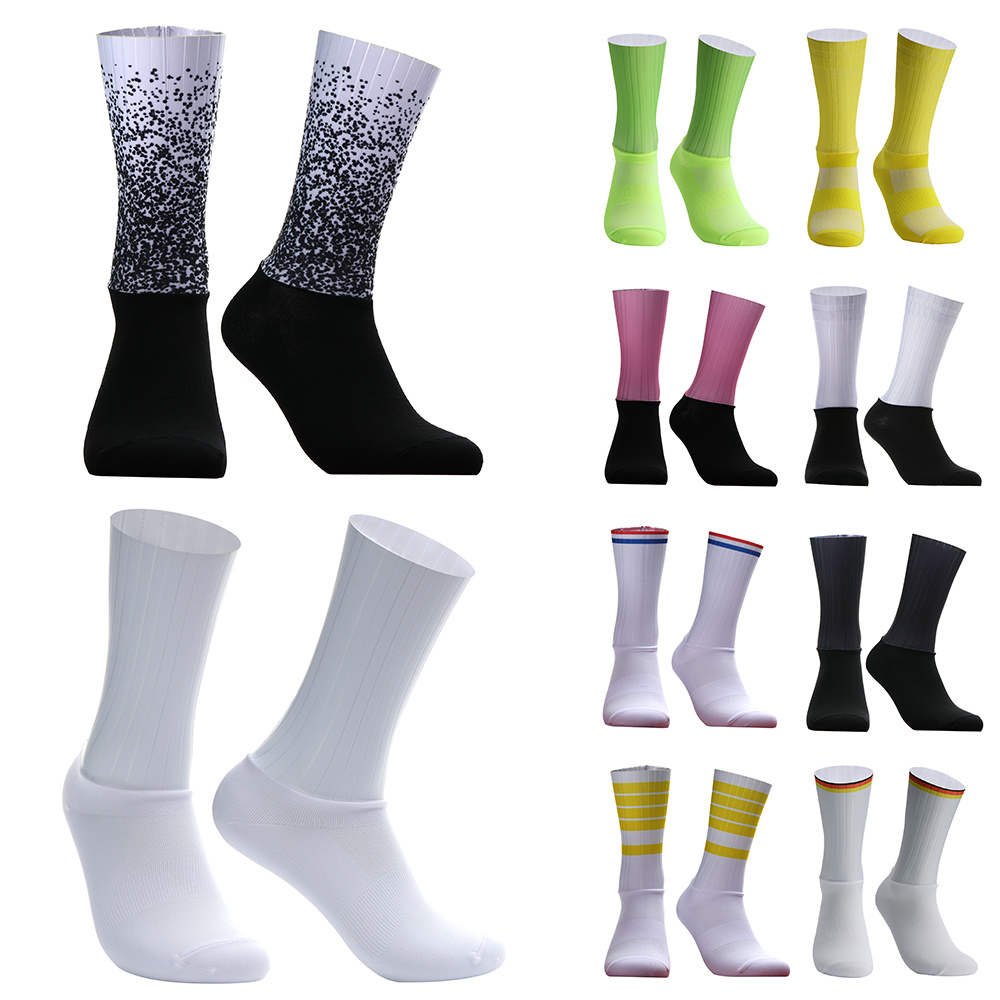 Sock Garter Men - Calzini aerodinamici estivi in Silicone antiscivolo