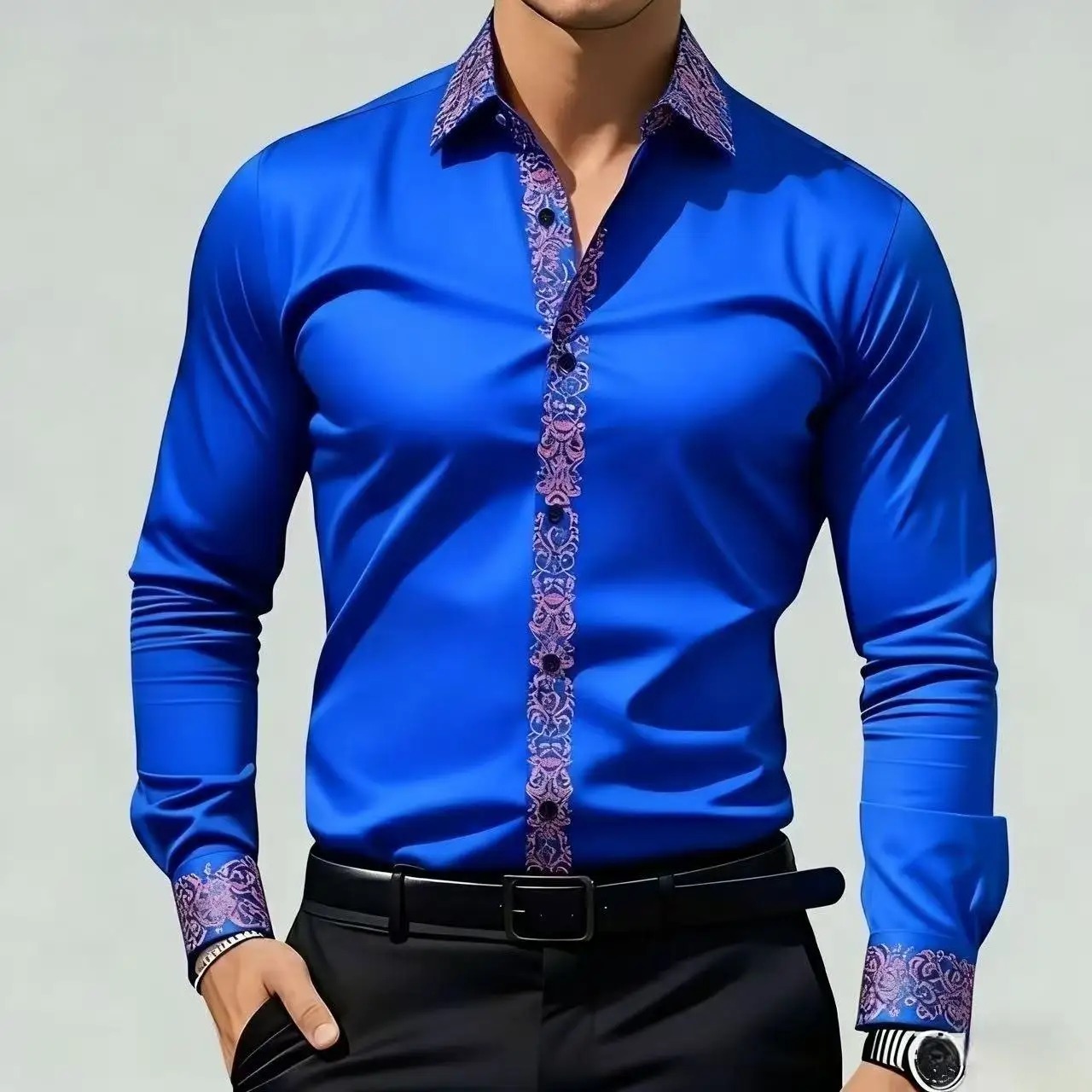 Camicia stampata in stile etni - Men'S Formal Ethnic Wear recensione e prezzo