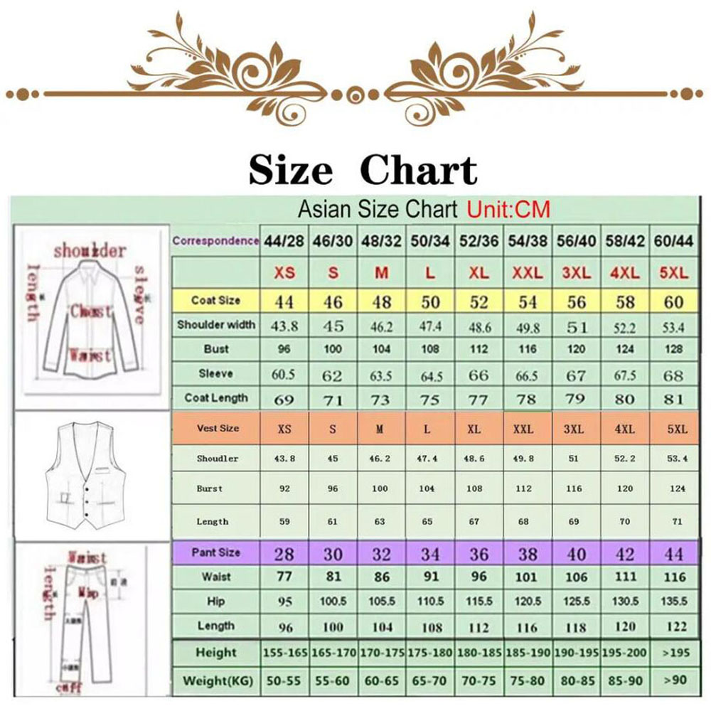 Abiti da uomo con perline e cr - Men'S Formal Wear Attire recensione e prezzo