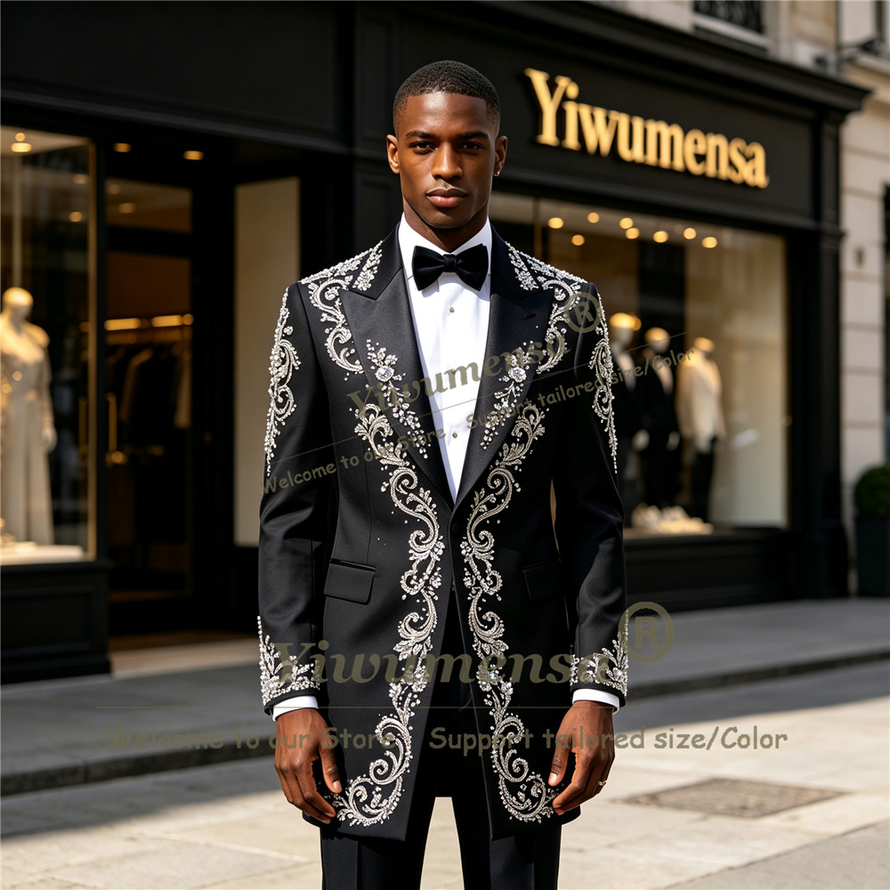 Abito da Uomo con Perline di C - Men Formal Wear Jacket recensione e prezzo