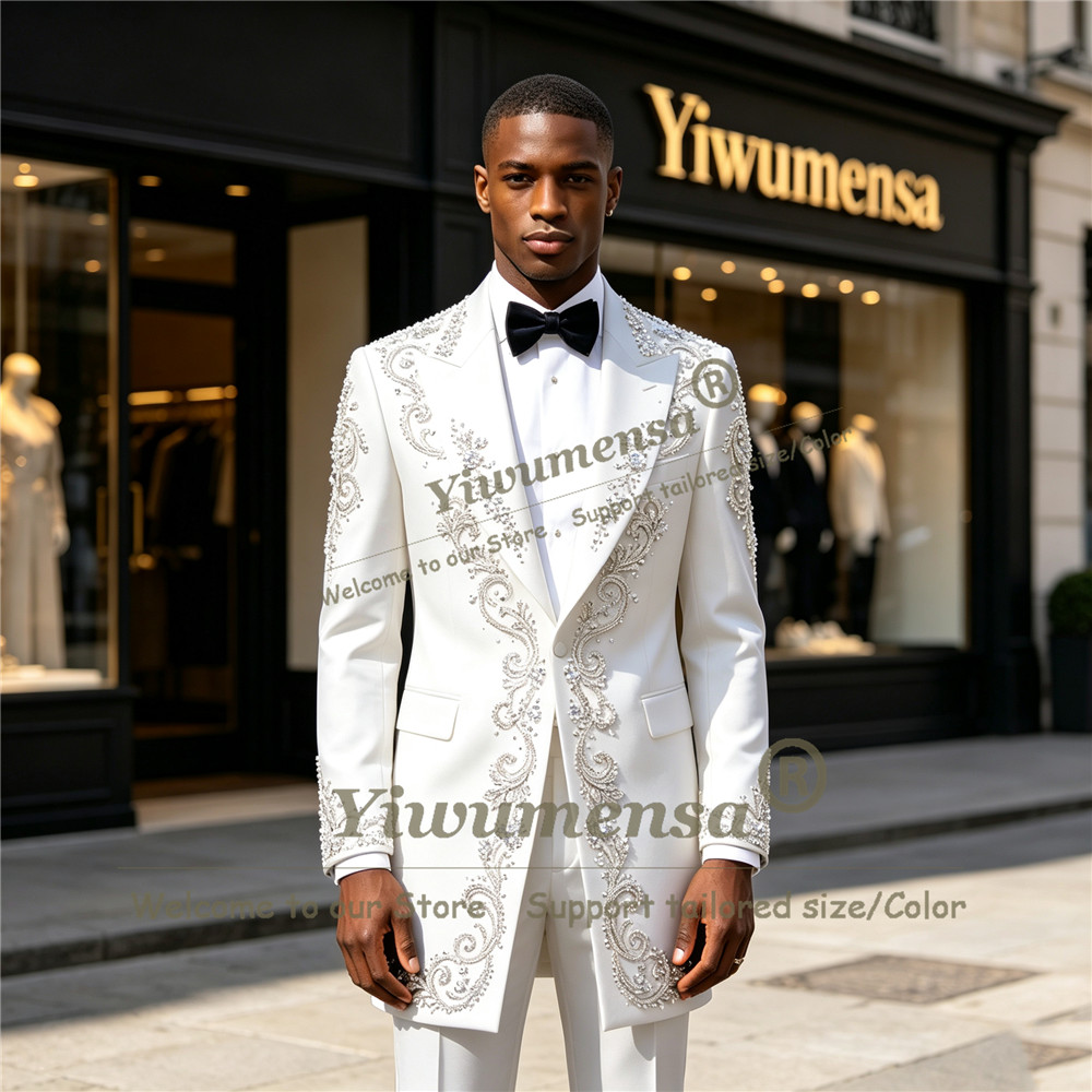 Abito da Uomo con Perline di C - Men Formal Wear Jacket recensione e prezzo
