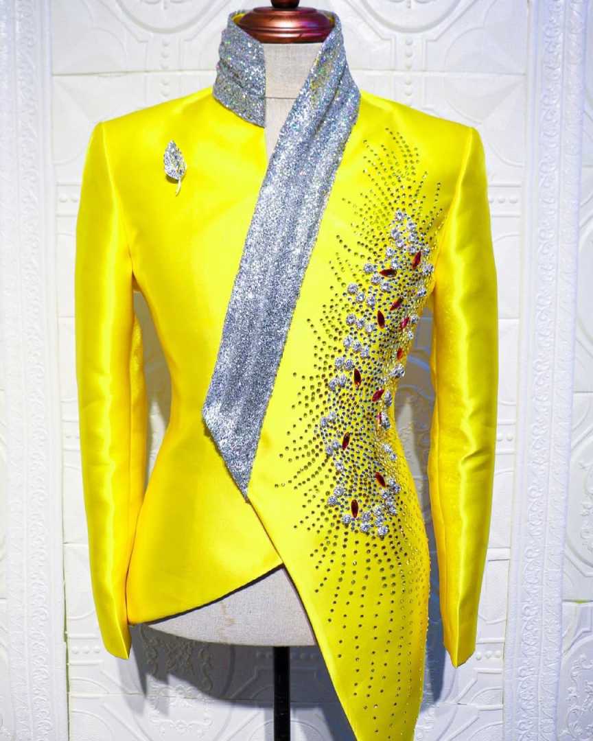 Smoking da sposa gialli alla m - Unique Men'S Formal Wear recensione e prezzo