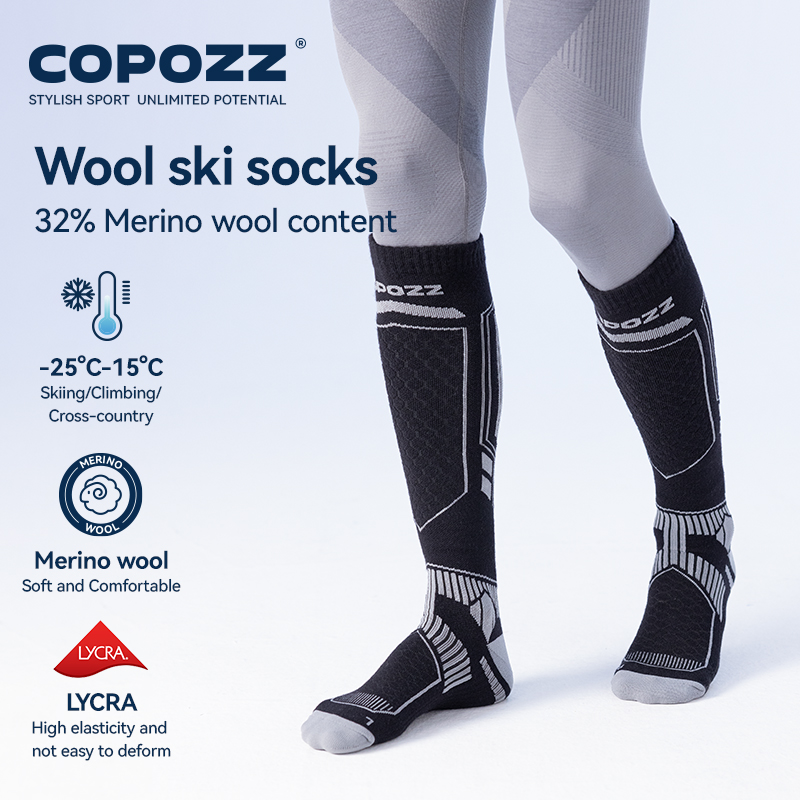 COPOZZ Calzini da sci invernal - Sock Garter Men recensione e prezzo
