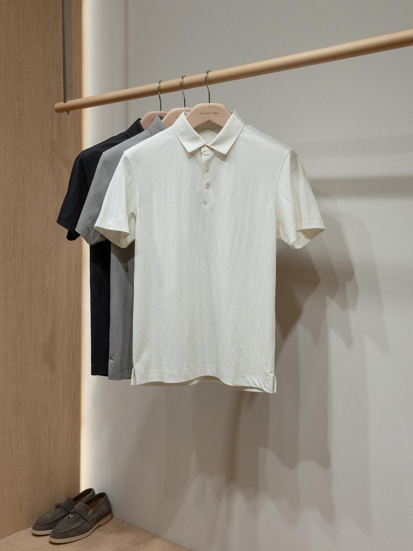 Polo a maniche corte in lino e - Men'S Polo Formal Wear recensione e prezzo
