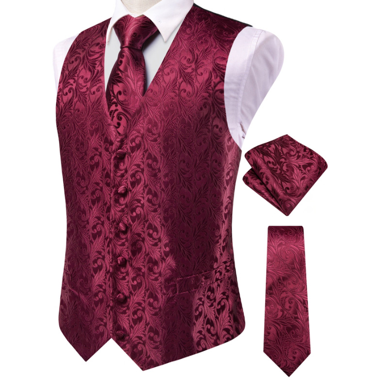 VerveRow Set 3 Pezzi Gilet da  - Men Formal Wear With Tie recensione e prezzo