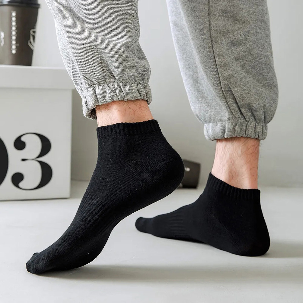 1/5 paia di calzini corti unis - Sock Garter Men recensione e prezzo