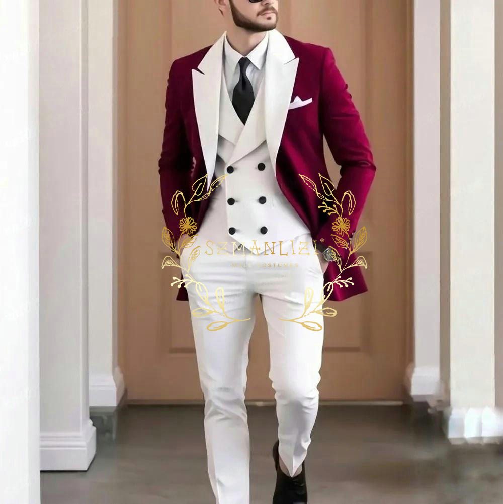 Elegante abito da uomo in 3 pe - Men Formal Wear Jacket recensione e prezzo