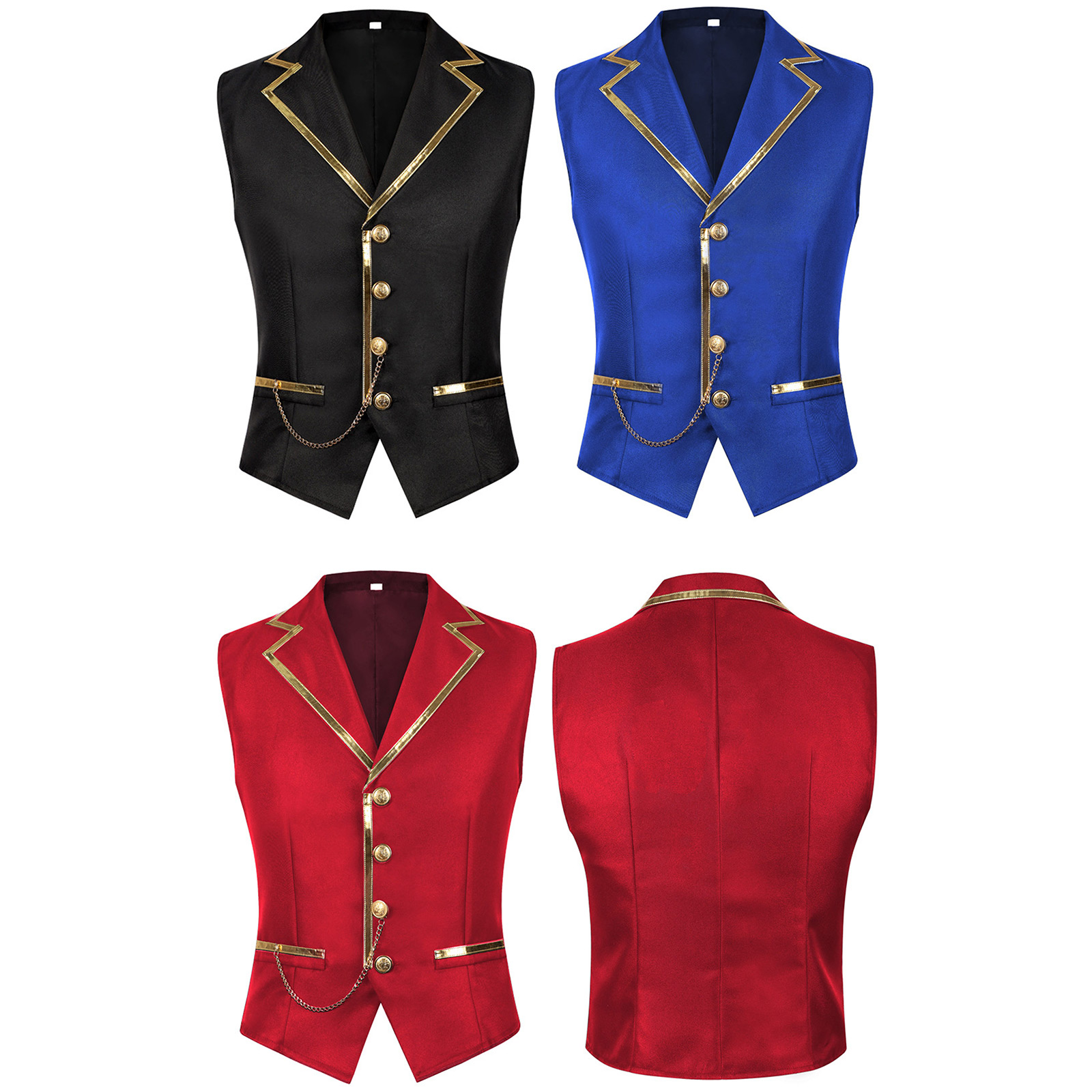 Gilet Steampunk da uomo per Ha - Formal Wear For Men Xxl recensione e prezzo