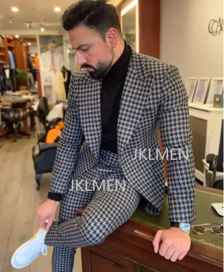 Pied de poule Abiti da uomo 2  - Men Formal Wear Jacket recensione e prezzo