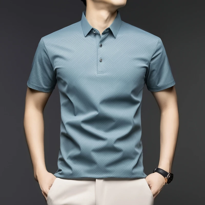 Polo elegante da uomo con moti - Men'S Polo Formal Wear recensione e prezzo